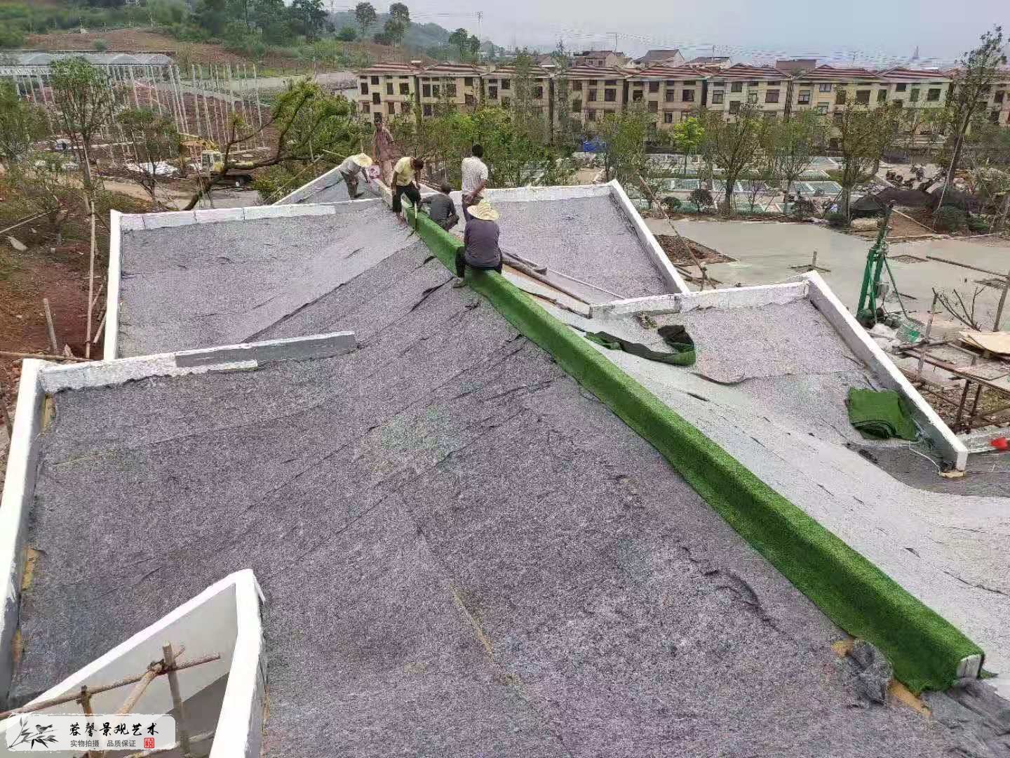 斜坡屋顶绿化